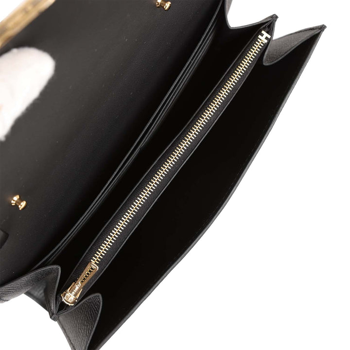 Top quality Hermes Constance Wallet To Go Black Epsom Gold Hardware
