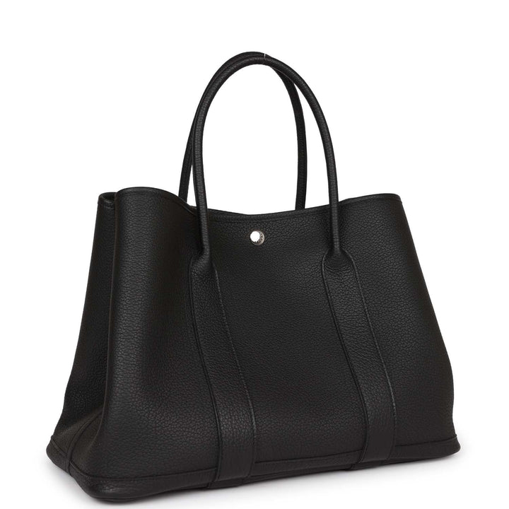 Top quality Hermes Garden Party 36 Black Negonda Palladium Hardware