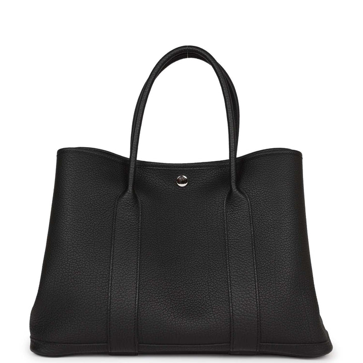 Top quality Hermes Garden Party 36 Black Negonda Palladium Hardware