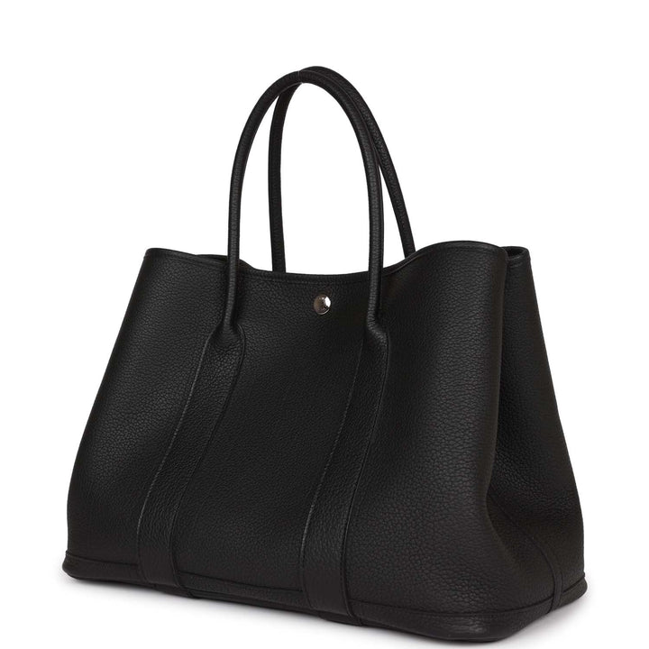 Top quality Hermes Garden Party 36 Black Negonda Palladium Hardware