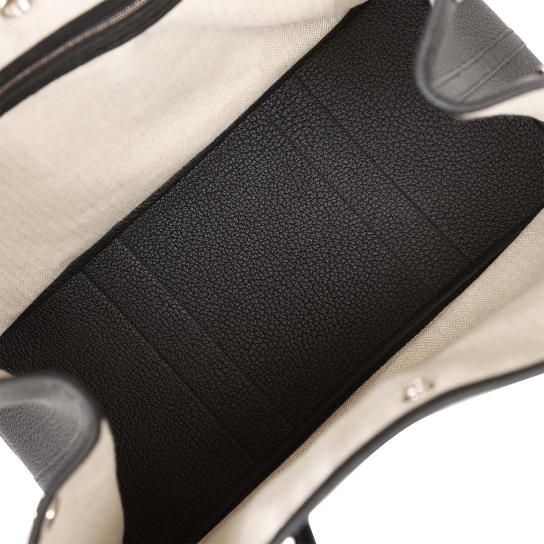 Top quality Hermes Garden Party 36 Black Negonda Palladium Hardware