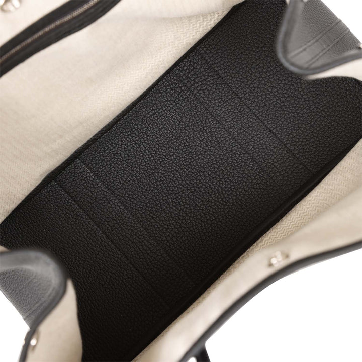 Top quality Hermes Garden Party 36 Black Negonda Palladium Hardware