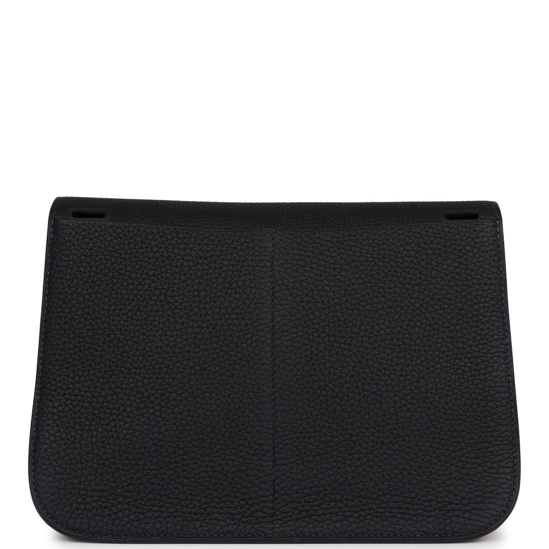 Top quality Hermes Halzan 25 Caban Clemence Palladium Hardware