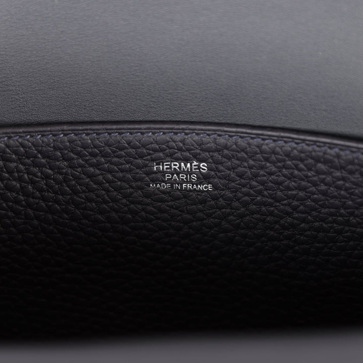 Top quality Hermes Halzan 25 Caban Clemence Palladium Hardware