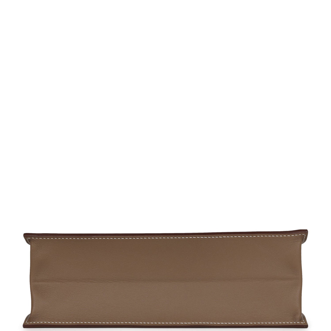 Top quality Hermes Kelly Danse Etoupe Swfit Palladium Hardware