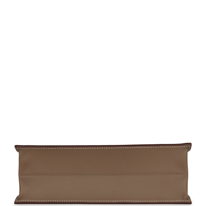 Top quality Hermes Kelly Danse Etoupe Swfit Palladium Hardware