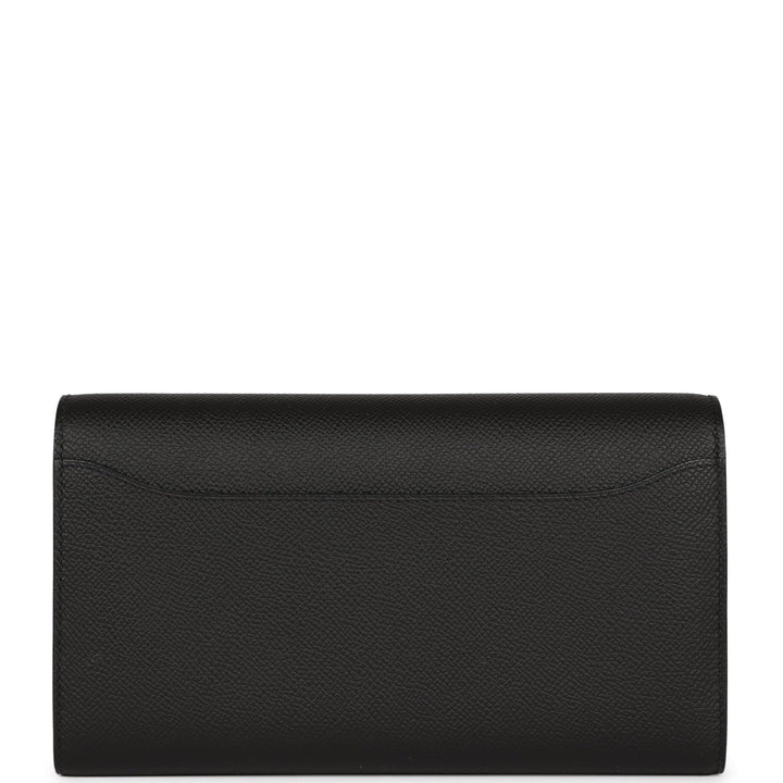 Hermes Constance Wallet To Go Black Epsom Gold Hardware