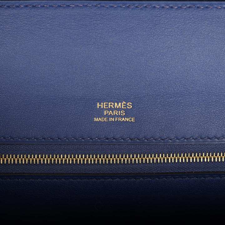 Top quality Hermes 24/24 29 Bleu Saphir Togo and Bleu Navy Swift Gold Hardware