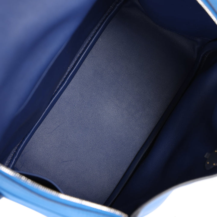 Top quality Hermes Lindy 26 Bleu France Verso Swift Palladium Hardware