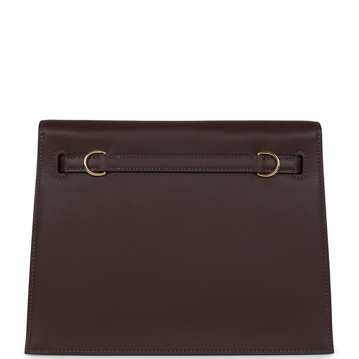 Hermes Kelly Danse Anate Moka Swift Gold Hardware