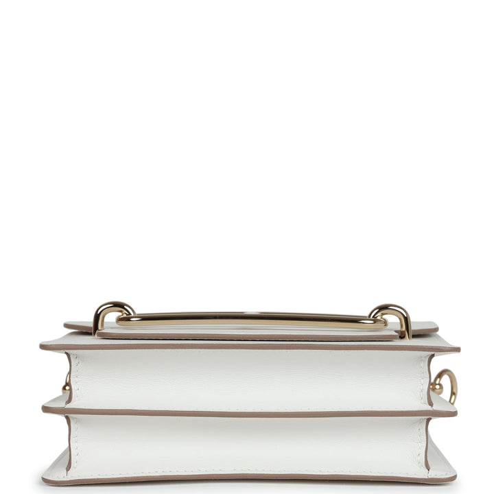 Hermes Mini Sac Roulis Gris Pale Swift Permabrass Hardware
