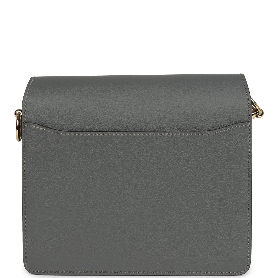Hermes Mini Sac Roulis Gris Meyer Evercolor Permabrass Hardware