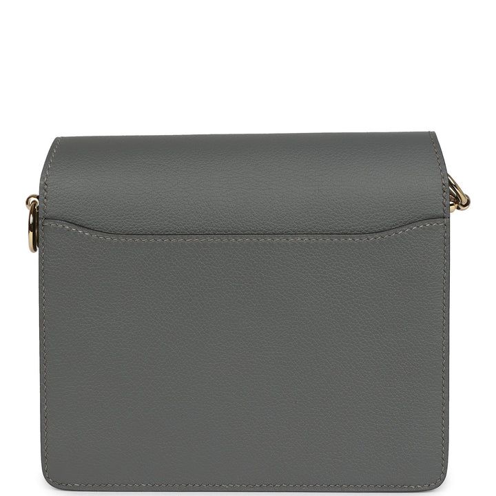Hermes Mini Sac Roulis Gris Meyer Evercolor Permabrass Hardware