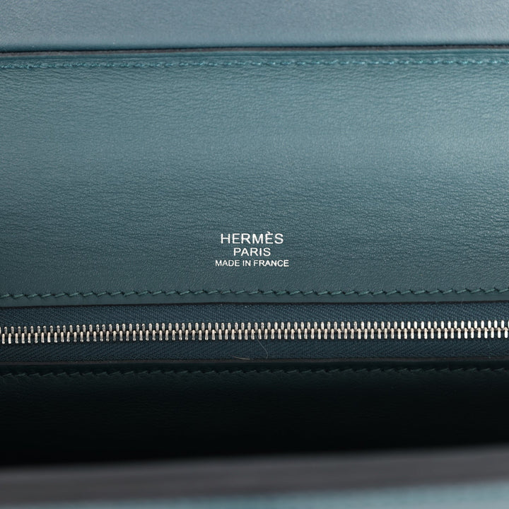 Hermes 24/24 29 Vert Cypress Togo Palladium Hardware