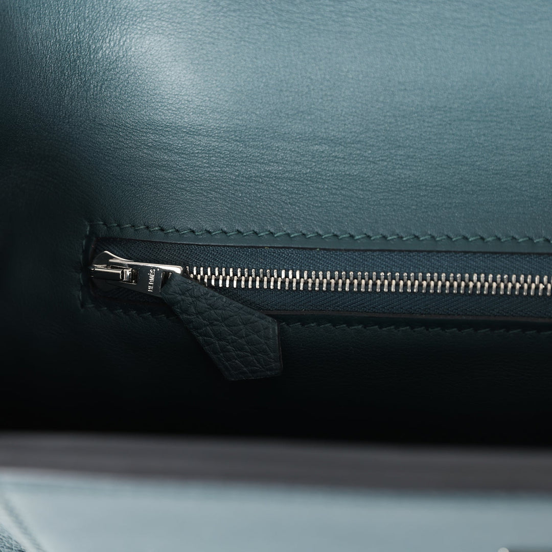 Hermes 24/24 29 Vert Cypress Togo Palladium Hardware