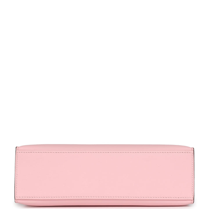 Hermes Special Order (HSS) Kelly Pochette Rose Sakura and Nata Swift Rose Gold Hardware