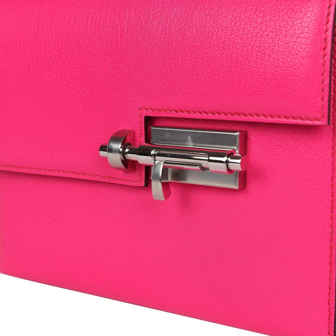 Hermes Mini Verrou Chaine Bag Rose Pop Chevre Chamkila Palladium Hardware