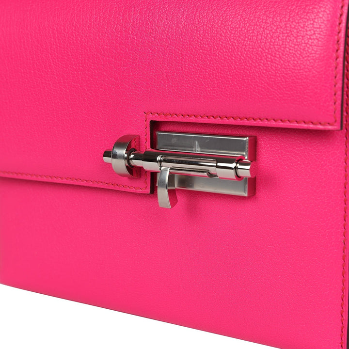 Hermes Mini Verrou Chaine Bag Rose Pop Chevre Chamkila Palladium Hardware