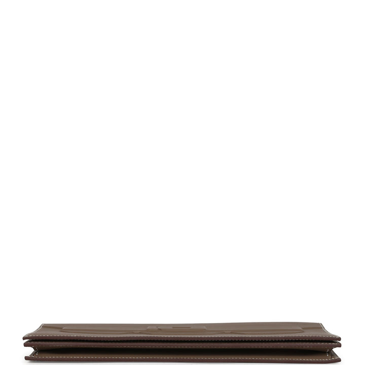 Hermes Shadow Kelly Cut Etoupe Swift
