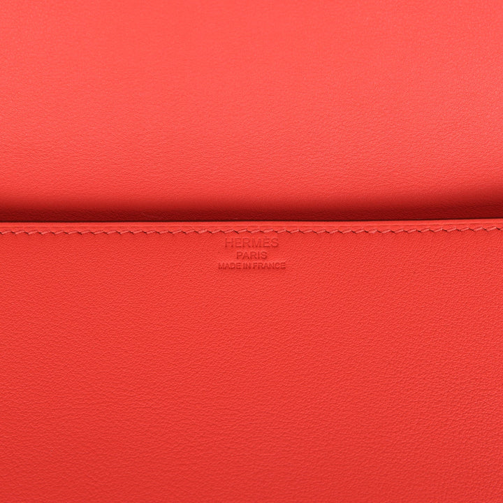 Hermes Shadow Kelly Cut Orange Field Swift