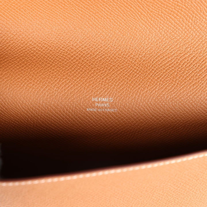 Hermes Hermesnap Wallet Gold Epsom Palladium Hardware