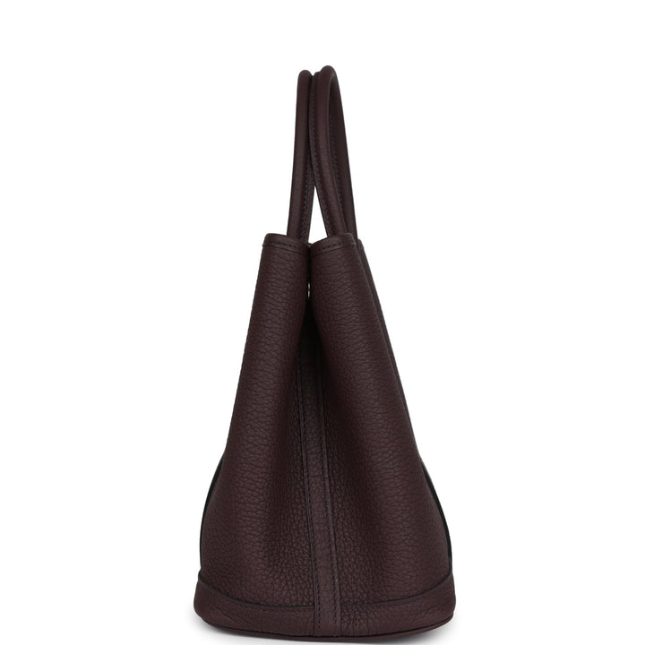 Hermes Garden Party 30 Rouge Sellier Negonda Palladium Hardware