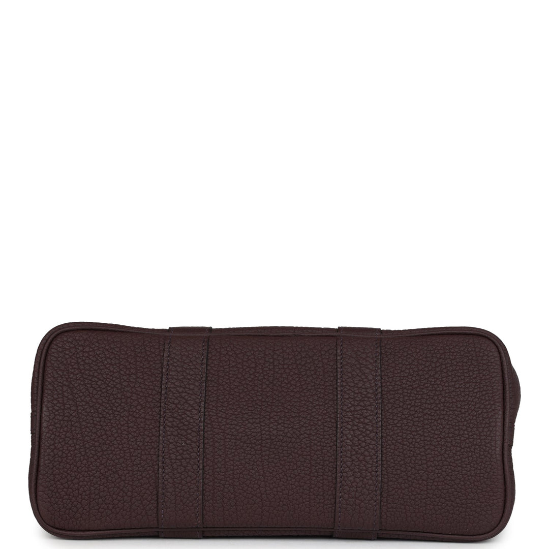 Hermes Garden Party 30 Rouge Sellier Negonda Palladium Hardware