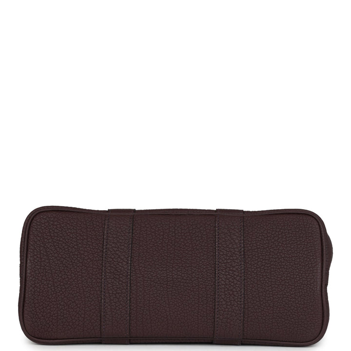 Hermes Garden Party 30 Rouge Sellier Negonda Palladium Hardware