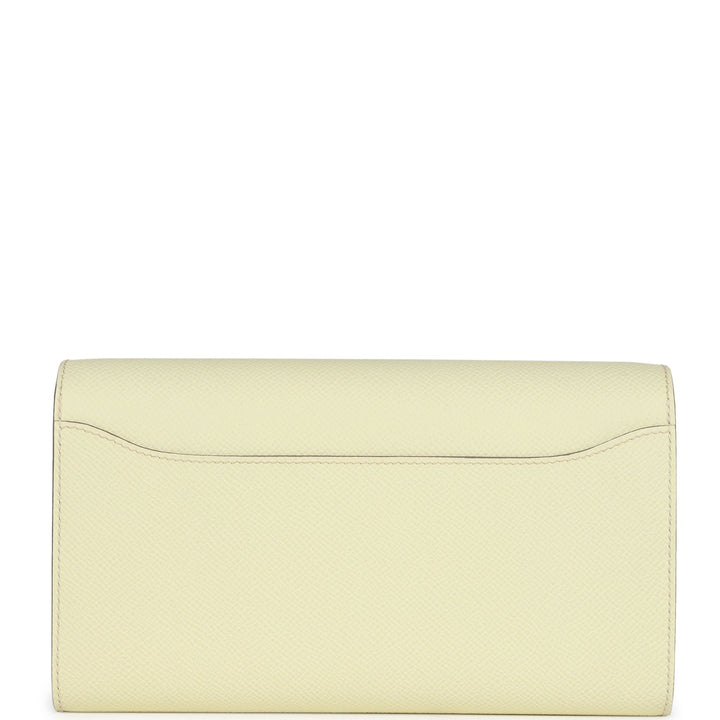 Hermes Constance Wallet To Go Jaune Milton Epsom Palladium Hardware