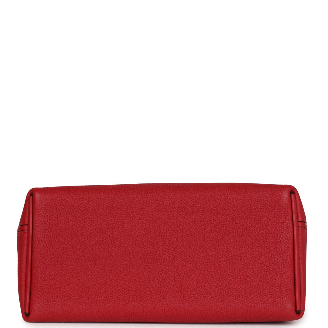 Hermes 24/24 29 Rouge Vif Taurillon Maurice and Rouve Piment Swift Gold Hardware