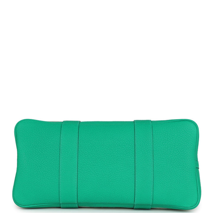 Hermes Garden Party 36 Menthe Toile H and Negonda Palladium Hardware