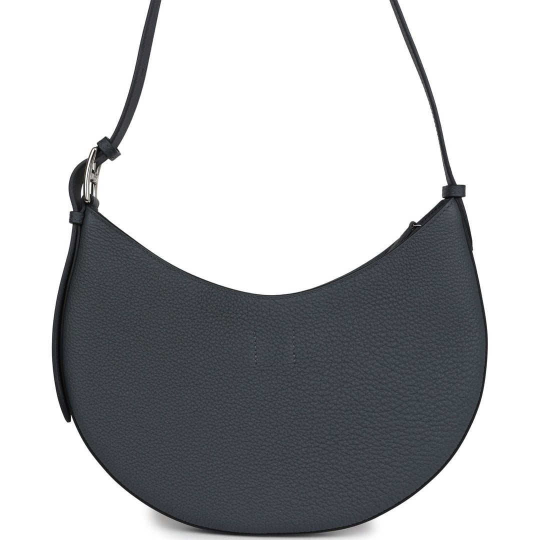 Hermes P'tit Arcon Bag Gris Misty Togo and Swift Palladium Hardware