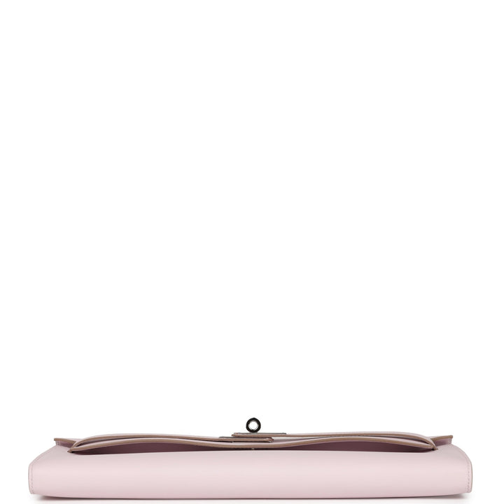 Hermes Kelly Cut Mauve Pale Swift Palladium Hardware