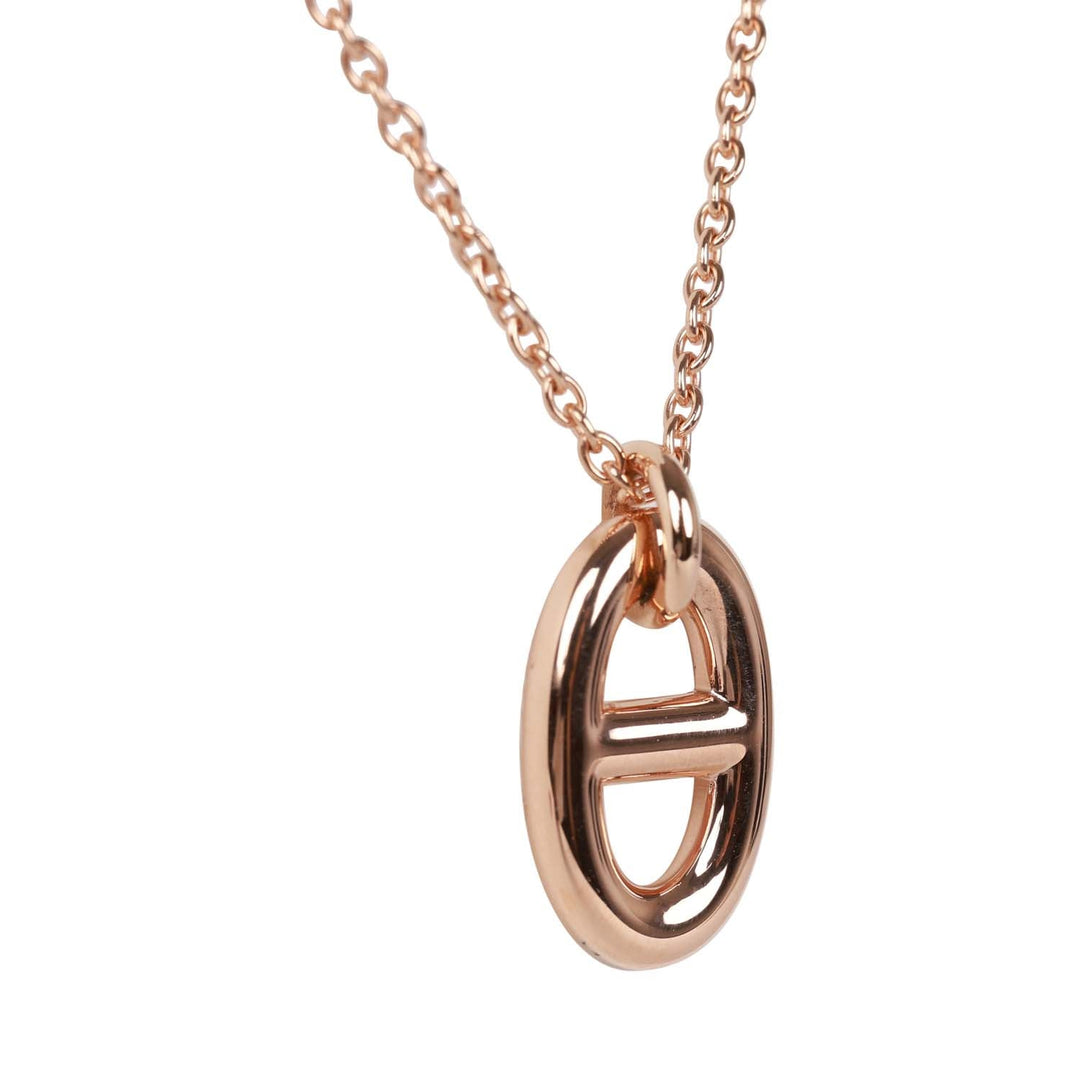 Top quality Hermes 18k Rose Gold Farandole PM Pendant Necklace