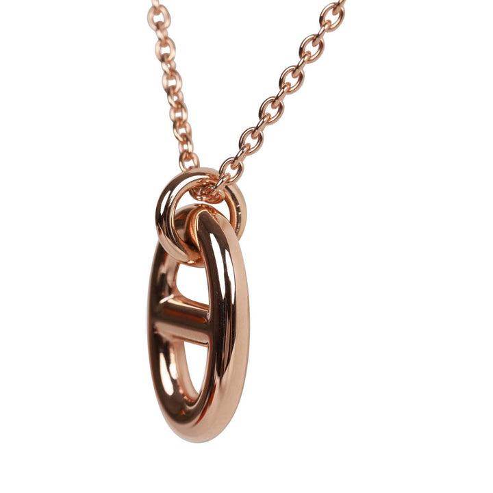 Top quality Hermes 18k Rose Gold Farandole PM Pendant Necklace