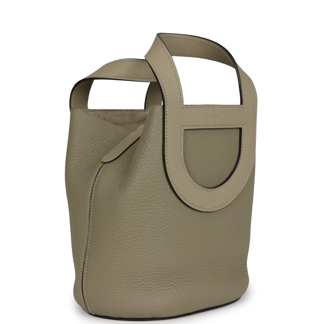 Top quality Hermes In-The-Loop 18 Sauge Clemence and Swift Gold Hardware