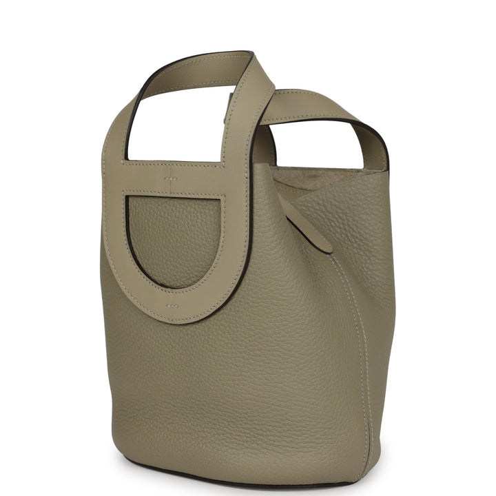 Top quality Hermes In-The-Loop 18 Sauge Clemence and Swift Gold Hardware