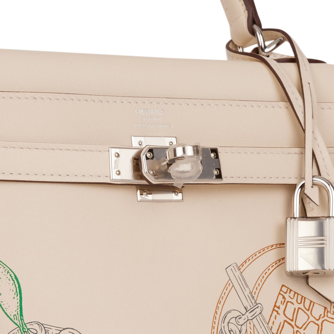 Hermes Kelly 25 Retourne In & Out Nata Swift Palladium Hardware