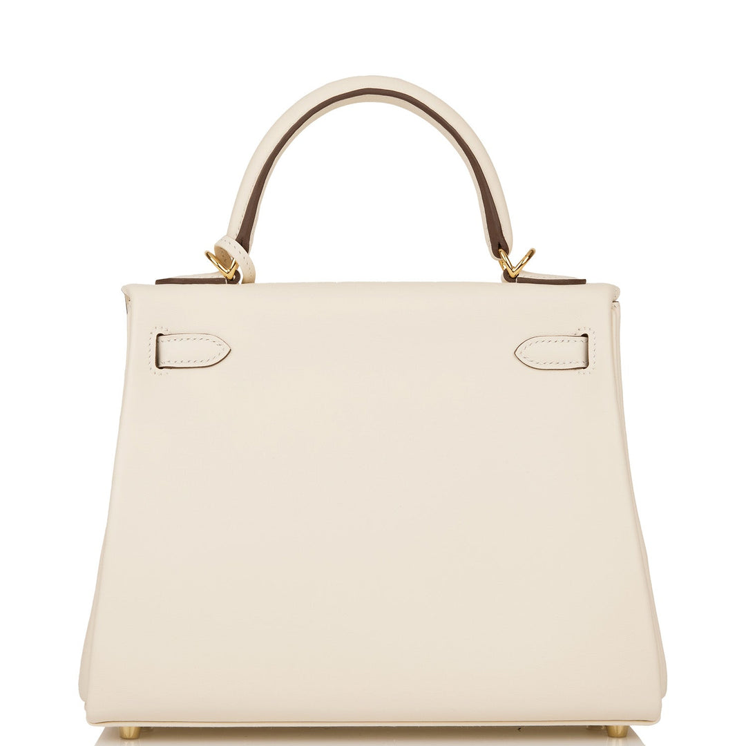Hermes Kelly 25 Retourne Nata Swift Gold Hardware