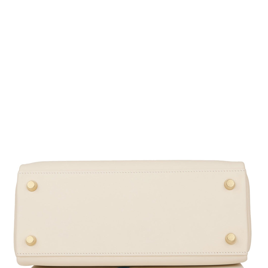 Hermes Kelly 25 Retourne Nata Swift Gold Hardware