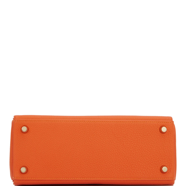 Hermes Kelly 25 Retourne Feu Togo Gold Hardware