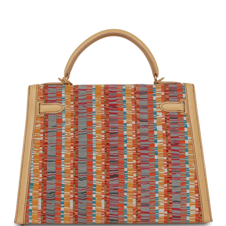 Vintage Top quality Hermes Kelly Sellier 32 Vibrato Sable Chamonix Gold Hardware