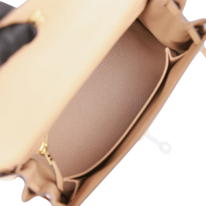 Top quality Hermes Kelly Retourne 25 Chai Togo Gold Hardware