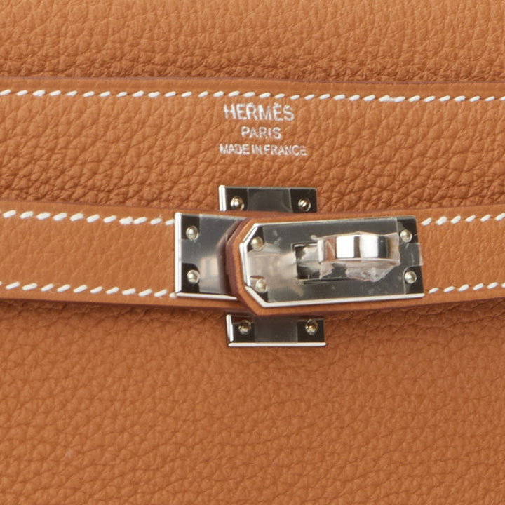 Top quality Hermes Kelly Retourne 25 Gold Togo Palladium Hardware