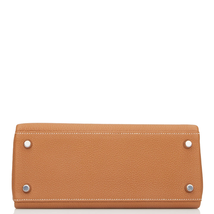 Top quality Hermes Kelly Retourne 25 Gold Togo Palladium Hardware