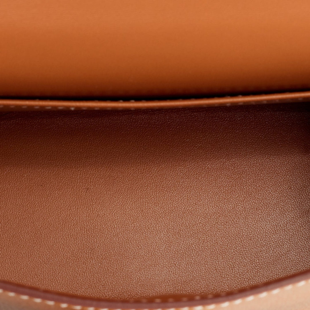 Top quality Hermes Kelly Sellier 20 Gold Epsom Gold Hardware
