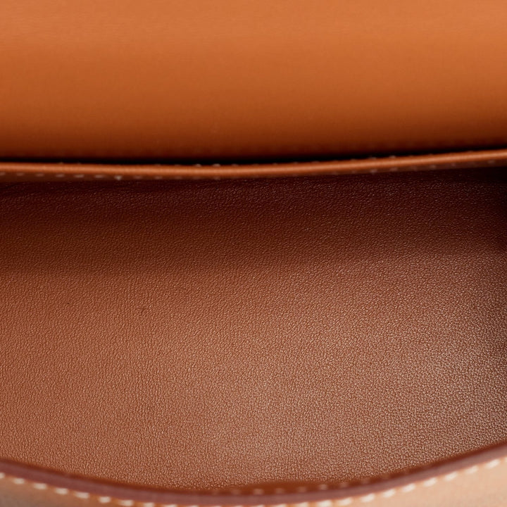 Top quality Hermes Kelly Sellier 20 Gold Epsom Gold Hardware