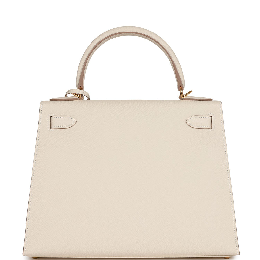 Hermes Craie Epsom Sellier Kelly 28 Gold Hardware