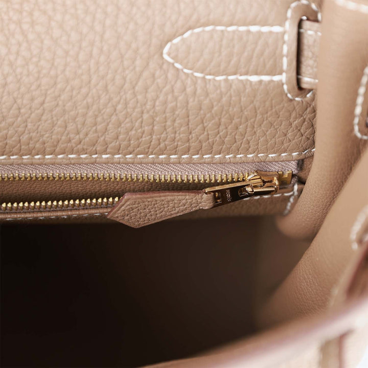 Top quality Hermes Kelly Retourne 32 Etoupe Togo Gold Hardware