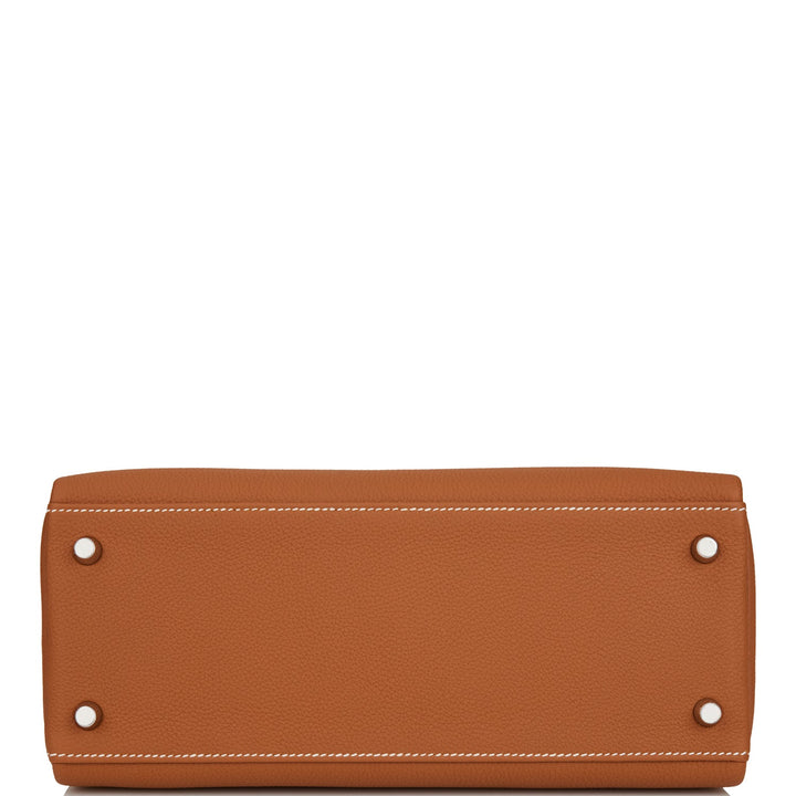 Top quality Hermes Kelly Retourne 28 Gold Togo Palladium Hardware